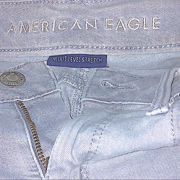 •American Eagle Vintage 90’s factory Distressed, Ripped Jeggings - Picture 6 of 14